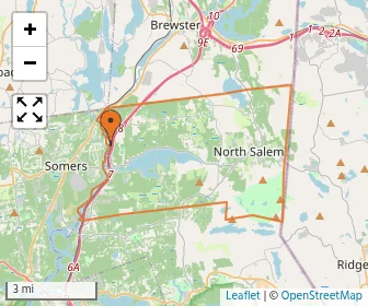 Area schools map